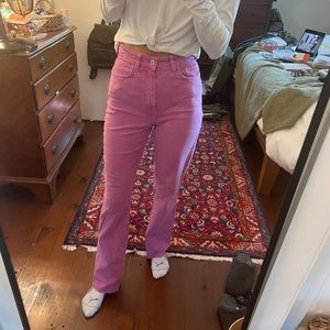 Zara Pink Jeans